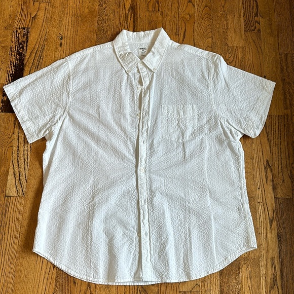 Bonobos Other - Bonobos XXL SS White Seersucker Button Down